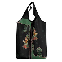 Western Yoke Grocery Bag Elves Cowboy Style - Wonder Print Shop