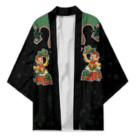 Western Yoke Kimono Elves Cowboy Style - Wonder Print Shop