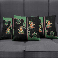 Western Yoke Pillow Cover Elves Cowboy Style - Wonder Print Shop