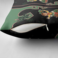 Western Yoke Pillow Cover Elves Cowboy Style - Wonder Print Shop