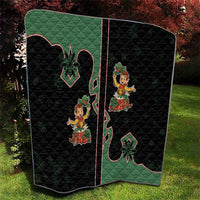 Western Yoke Quilt Elves Cowboy Style - Wonder Print Shop