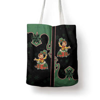 Western Yoke Tote Bag Elves Cowboy Style - Wonder Print Shop