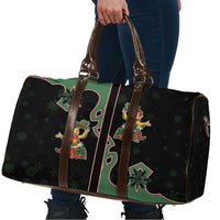 Western Yoke Travel Bag Elves Cowboy Style - Wonder Print Shop