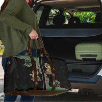 Western Yoke Travel Bag Elves Cowboy Style - Wonder Print Shop