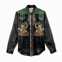 Western Yoke Women Casual Shirt Elves Cowboy Style - Wonder Print Shop