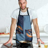 Western Yoke Apron Holy Family Christmas Cowboy Style - Wonder Print Shop