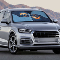 Western Yoke Auto Sun Shade Holy Family Christmas Cowboy Style - Wonder Print Shop