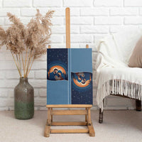Western Yoke Canvas Wall Art Holy Family Christmas Cowboy Style - Wonder Print Shop