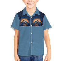 Western Yoke Hawaiian Shirt Holy Family Christmas Cowboy Style - Wonder Print Shop
