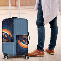 Western Yoke Luggage Cover Holy Family Christmas Cowboy Style - Wonder Print Shop