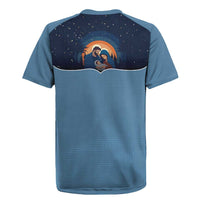 Western Yoke Rugby Jersey Holy Family Christmas Cowboy Style - Wonder Print Shop