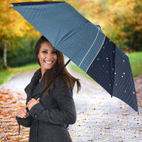 Western Yoke Umbrella Holy Family Christmas Cowboy Style - Wonder Print Shop