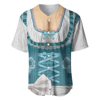 Oktoberfest Baseball Jersey Dirndl Retro Style - Wonder Print Shop