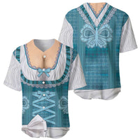 Oktoberfest Baseball Jersey Dirndl Retro Style - Wonder Print Shop