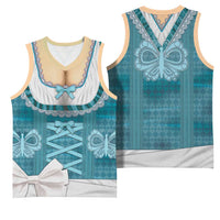 Oktoberfest Basketball Jersey Dirndl Retro Style - Wonder Print Shop