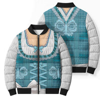 Oktoberfest Bomber Puffer Jacket Dirndl Retro Style - Wonder Print Shop