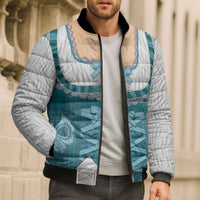 Oktoberfest Bomber Puffer Jacket Dirndl Retro Style - Wonder Print Shop