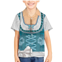 Oktoberfest Family Matching Mermaid Dress and Hawaiian Shirt Dirndl Retro Style - Wonder Print Shop