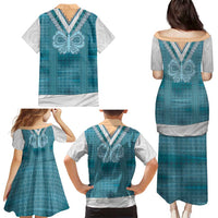 Oktoberfest Family Matching Puletasi and Hawaiian Shirt Dirndl Retro Style - Wonder Print Shop