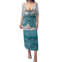 Oktoberfest Family Matching Puletasi and Hawaiian Shirt Dirndl Retro Style - Wonder Print Shop