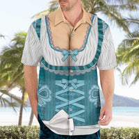 Oktoberfest Hawaiian Shirt Dirndl Retro Style - Wonder Print Shop