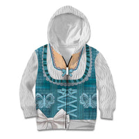 Oktoberfest Kid Hoodie Dirndl Retro Style - Wonder Print Shop