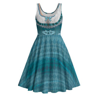 Oktoberfest Midi Dress Dirndl Retro Style - Wonder Print Shop