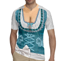 Oktoberfest Rugby Jersey Dirndl Retro Style - Wonder Print Shop