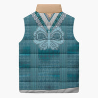 Oktoberfest Sleeveless Puffer Jacket Dirndl Retro Style - Wonder Print Shop