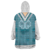 Oktoberfest Wearable Blanket Hoodie Dirndl Retro Style - Wonder Print Shop