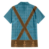 Oktoberfest Hawaiian Shirt Lederhosen Retro Style - Wonder Print Shop