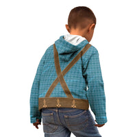 Oktoberfest Kid Hoodie Lederhosen Retro Style - Wonder Print Shop