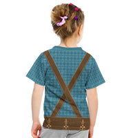 Oktoberfest Kid T Shirt Lederhosen Retro Style - Wonder Print Shop