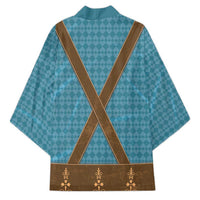 Oktoberfest Kimono Lederhosen Retro Style - Wonder Print Shop