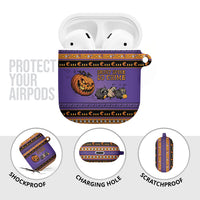 Halloween Animal Funny AirPods Case Short Spine Do Crime Spooky Pumpkin Chase