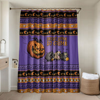 Halloween Animal Funny Bathroom Set Short Spine Do Crime Spooky Pumpkin Chase