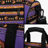 Halloween Animal Funny Duffle Bag Short Spine Do Crime Spooky Pumpkin Chase
