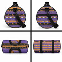 Halloween Animal Funny Duffle Bag Short Spine Do Crime Spooky Pumpkin Chase