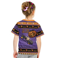 Halloween Animal Funny Kid T Shirt Short Spine Do Crime Spooky Pumpkin Chase