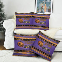 Halloween Animal Funny Pillow Cover Short Spine Do Crime Spooky Pumpkin Chase