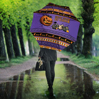 Halloween Animal Funny Umbrella Short Spine Do Crime Spooky Pumpkin Chase