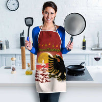 Albania Christmas Apron Gezuar Krishtlindjet - Wonder Print Shop