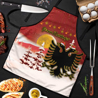 Albania Christmas Apron Gezuar Krishtlindjet - Wonder Print Shop