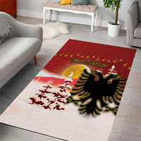 Albania Christmas Area Rug Gezuar Krishtlindjet - Wonder Print Shop
