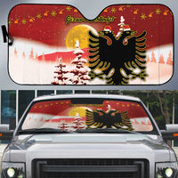 Albania Christmas Auto Sun Shade Gezuar Krishtlindjet - Wonder Print Shop