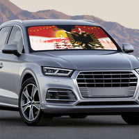 Albania Christmas Auto Sun Shade Gezuar Krishtlindjet - Wonder Print Shop