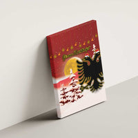 Albania Christmas Canvas Wall Art Gezuar Krishtlindjet - Wonder Print Shop