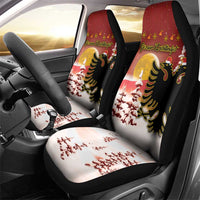 Albania Christmas Car Seat Cover Gezuar Krishtlindjet - Wonder Print Shop