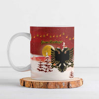 Personalized Albania Christmas Ceramic Mug Gezuar Krishtlindjet - Wonder Print Shop