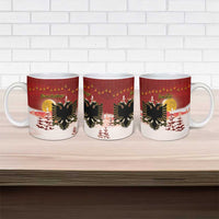 Personalized Albania Christmas Ceramic Mug Gezuar Krishtlindjet - Wonder Print Shop